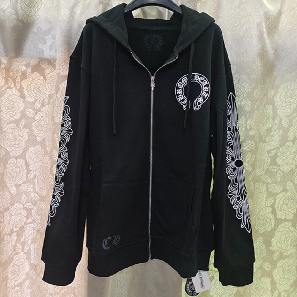 Chrome Hearts Black Hoodie - Picture 1 of 7